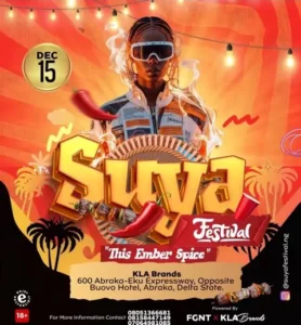 SUYA festival flyer